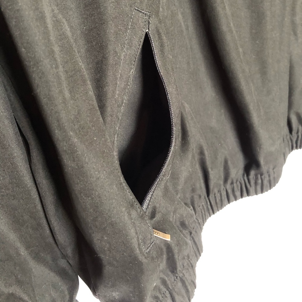 Eddie Bauer Black Women’s Quarter-zip Golf Jacket Sz L - Picture 6 of 7